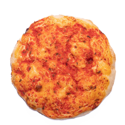 Base per pizza al padellino moderno con pomodoro e basilico LabYou